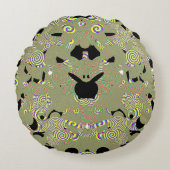 Sierkussen voor kinderen rond kussen (Voorkant)