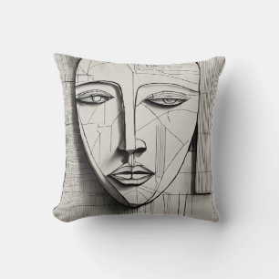 Sierkussen voor kubistische kunst - Modern Abstrac