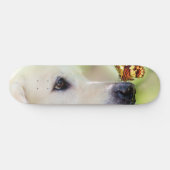 Sierkussen voor labrador en vlinder persoonlijk skateboard (Horizontaal)