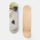 Sierkussen voor labrador en vlinder persoonlijk skateboard (Voorkant)