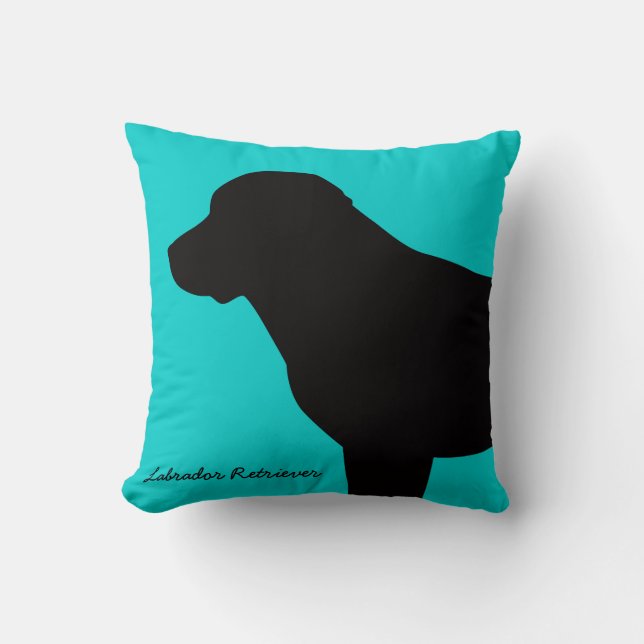 Sierkussen voor labrador Retriever (Voorkant)