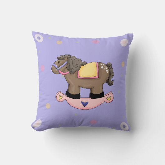 Sierkussen voor meisjeskamer (Voorkant)