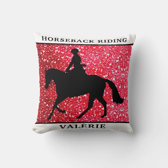 Sierkussen voor paardenrennen (Voorkant)