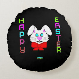 Sierkussen voor paasbundels rond kussen