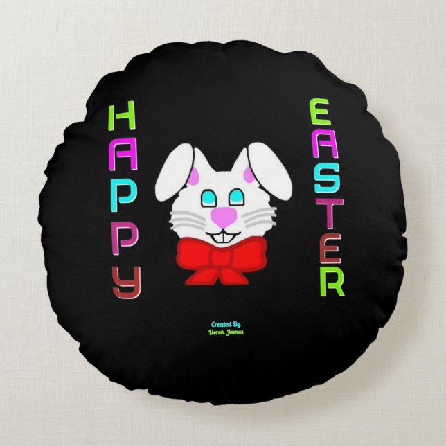 Sierkussen voor paasbundels rond kussen (Voorkant)