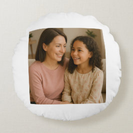 Sierkussen voor persoonlijk Moederdag Rond Kussen