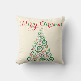 Sierkussen voor prettige kerstbomen