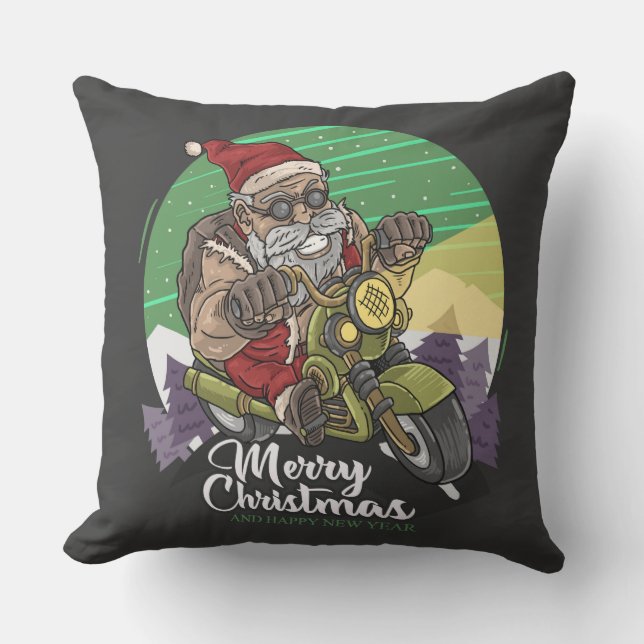 Sierkussen voor prettige kerstkerstkerstkerstkerst (Voorkant)