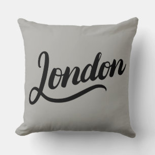 Sierkussen voor typografie in Londen