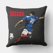 Sierkussen voor voetzoekerteamspeler (Achterkant)