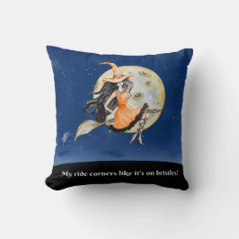 Sierkussen, Witch's Sweet Ride Kussen