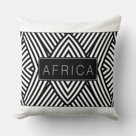 Sierkussen witte lijnen