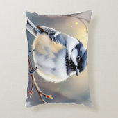 Sierkussen Zwarte Mees – Natuur & Accent Kussen (Voorkant(Verticaal))