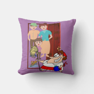 Sierkussennen Paarse schoonmaakdame Kussen