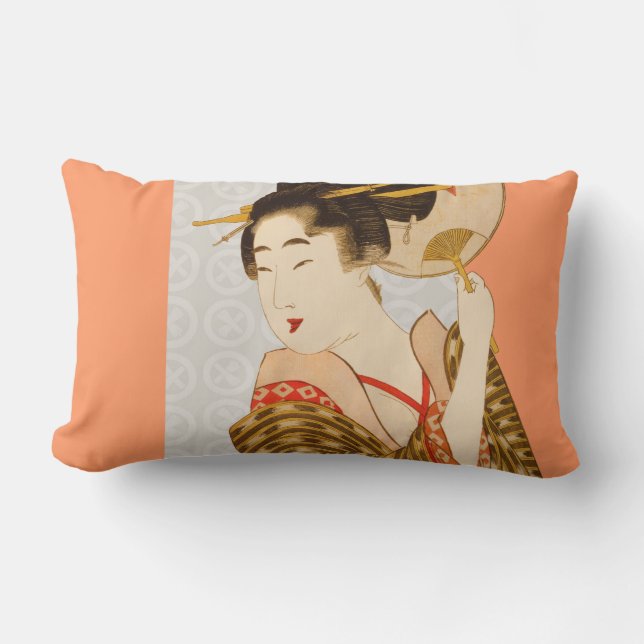 Sierkussennen voor Japans kunstontwerp Kussen (Voorkant)