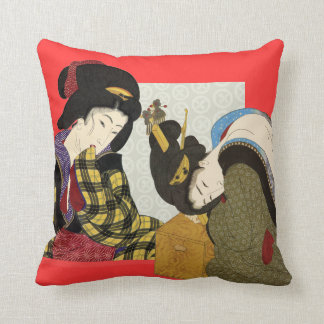 Sierkussennen voor Japans kunstontwerp Kussen