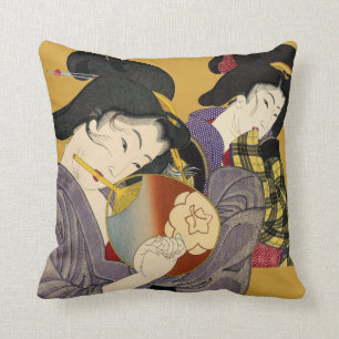 Sierkussennen voor Japans kunstontwerp Kussen