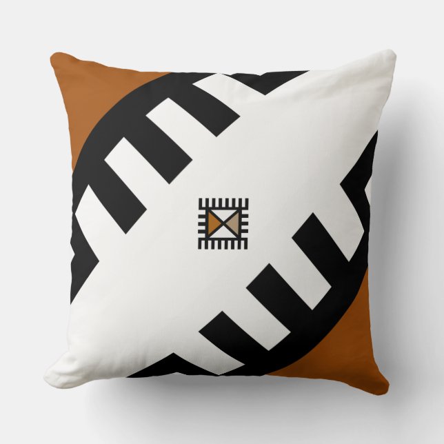 Sierkussens met Afrikaanse symbolen ontwerp Kussen (Voorkant)