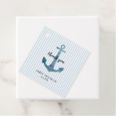 Sierlabels met zeeanker Bedankt Bedankjes Labels (In situ)