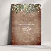 Sierlichtjes Baksteen Botanisch Algemene Feestje Kaart