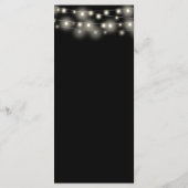 Sierlichtjes Bloemendecoratie Zwart En Goud Bruilo Menu (Achterkant)