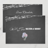 Sierlichtjes Metselpotje Krijtbord Matrone van Eer Kaart (Voorkant / Achterkant)