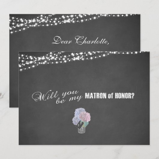 Sierlichtjes Metselpotje Krijtbord Matrone van Eer Kaart (Voorkant / Achterkant)