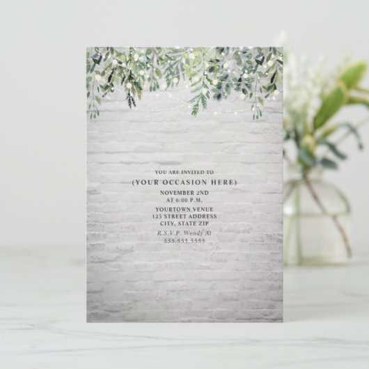 Sierlichtjes Witte Baksteen Botanische Algemene Fe Kaart (Staand voorkant)