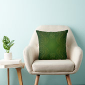Sierlijk abstract ornament met spiraal motieven kussen (Stoel)