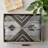 Sierlijk Abstract Zwart Kat Tissuepapier (Geschenk)