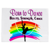 SIERLIJK BALLERINA ONTWERP GROOT CADEAUZAKJE (Achterkant)