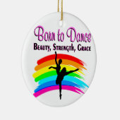 SIERLIJK BALLERINA ONTWERP KERAMISCH ORNAMENT (Rechts)