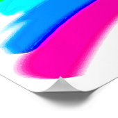 SIERLIJK BALLERINA ONTWERP POSTER (Hoek)