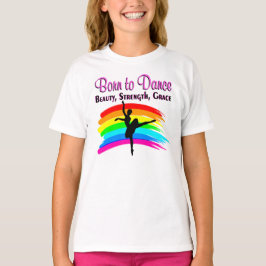 SIERLIJK BALLERINA ONTWERP T-SHIRT