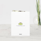 Sierlijk Blad/ Foto- en Dankkaarten Bedankkaart (Achterkant)