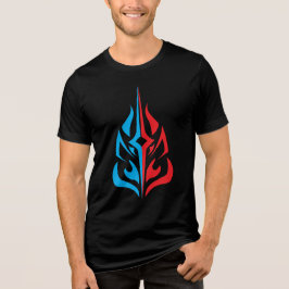Sierlijk Bloemendesign Tri-Blend Shirt