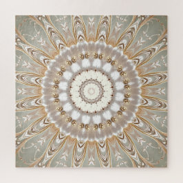 Sierlijk Bloemmotief Mandala Legpuzzel