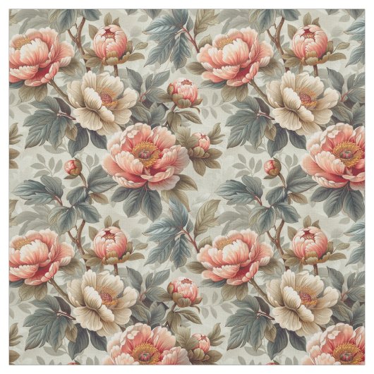 sierlijk bloemmotief stof (Swatch)