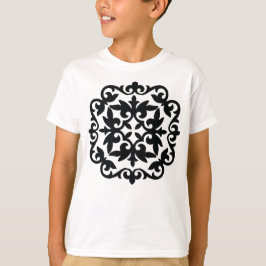 Sierlijk Bloemontwerp T-shirt