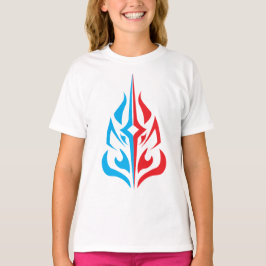 Sierlijk Bloemontwerp T-shirt