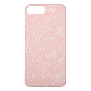 Sierlijk bloempatroon Case-Mate iPhone case
