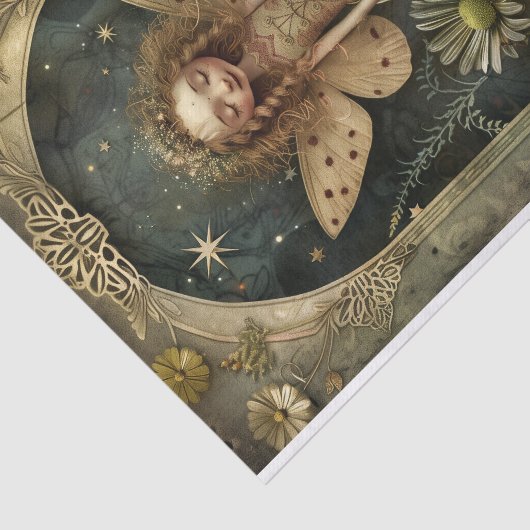 SIERLIJK BOS FEE DECOUPAGE TISSUE PAPIER (Detail)