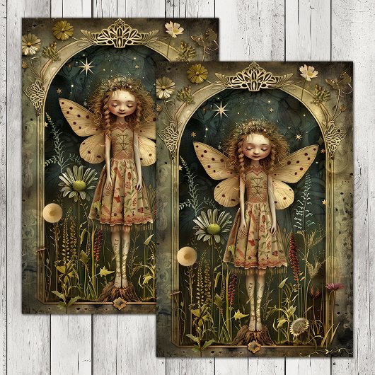 SIERLIJK BOS FEE DECOUPAGE TISSUE PAPIER