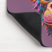 Sierlijk Chimpansee Masker Muismat (Hoek)