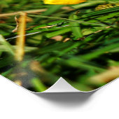 Sierlijk dansend actief Fubby poppetjes stel. Perfect Poster (Hoek)