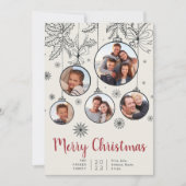 sierlijk | Foto Collage Holiday Kaart (Voorkant)