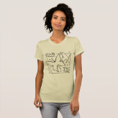 sierlijk geduld t-shirt (Voorkant volledig)