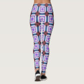 sierlijk geometrisch leggings (Achterkant)