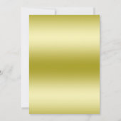 Sierlijk Goud & Parels Verjaardag Kaart (Achterkant)