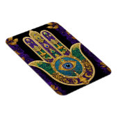 Sierlijk Gouden Derde Oog Hamsa Magneet (Rechterzijde)